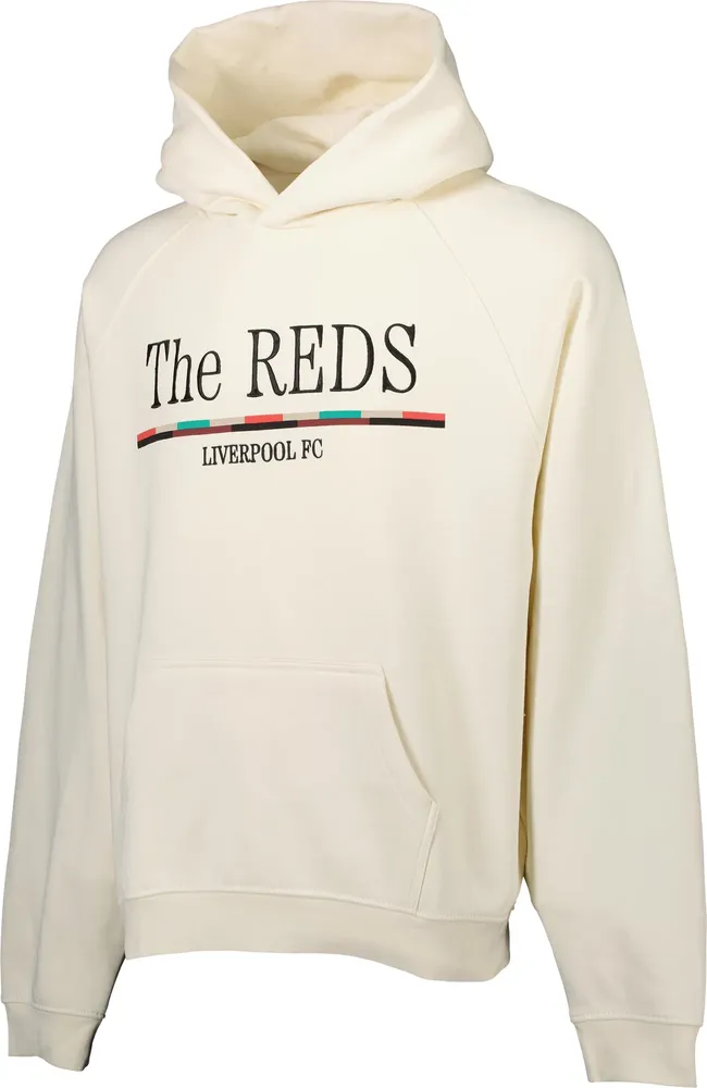 Sport Design Sweden Liverpool FC Wordmark Off White Pullover Hoodie