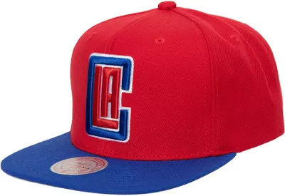 Mitchell and Ness Adult Los Angeles Clippers 2.0 2Tone Adjustable Snapback Hat