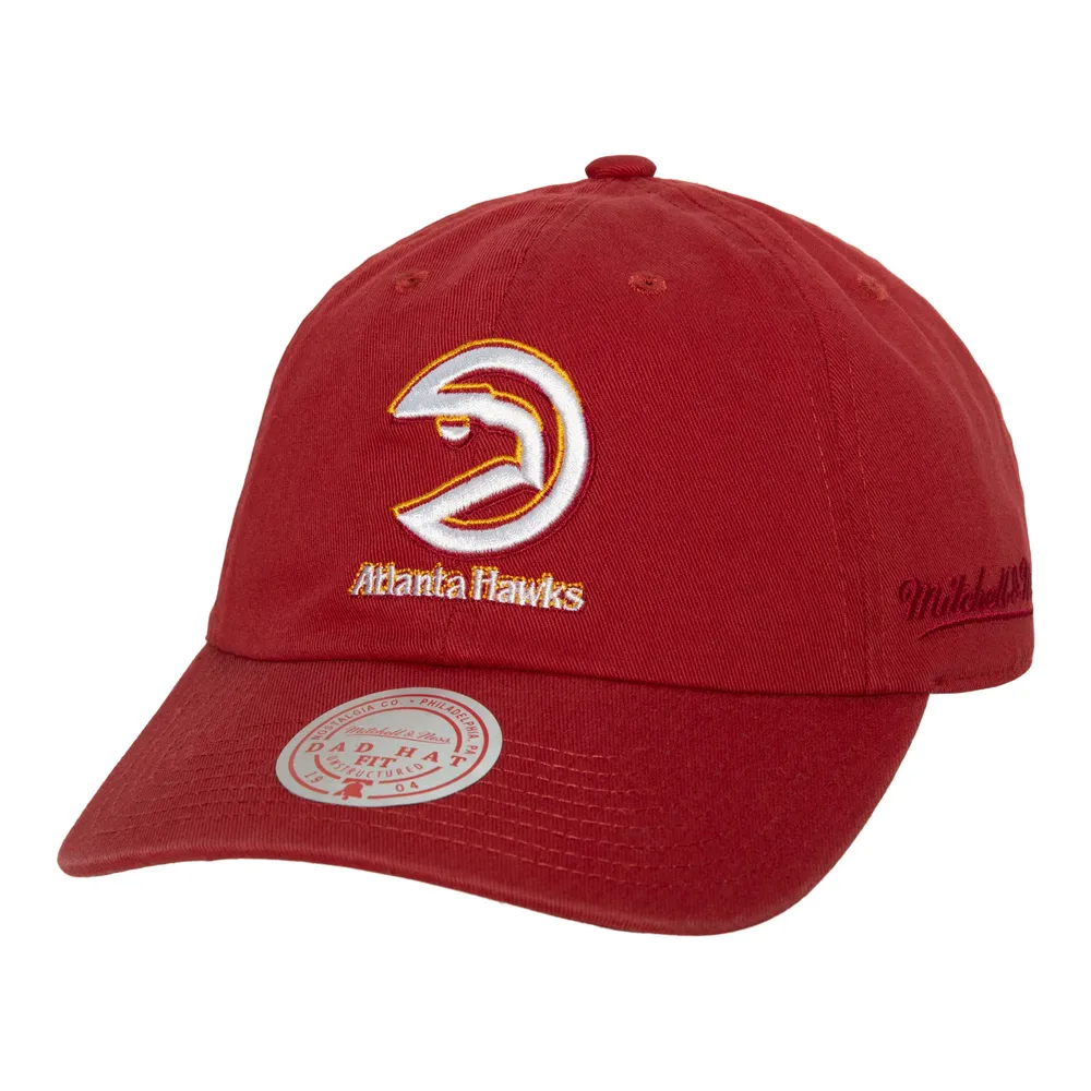 Mitchell and Ness Adult Atlanta Hawks Golden Hour Adjustable Snapback Hat