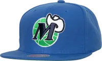 Mitchell and Ness Adult Dallas Mavericks Conference Patch Adjustable Snapback Hat