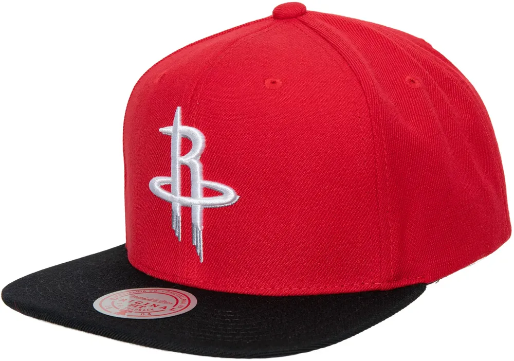 Mitchell and Ness Adult Houston Rockets 2.0 2Tone Adjustable Snapback Hat