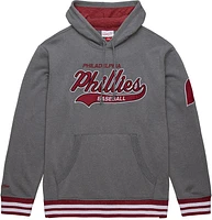 Mitchell & Ness Men's Philadelphia Phillies Grey Sunwash Pullover Hoodie