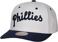 Mitchell & Ness Philadelphia Phillies White Cooperstown Evergreen Snapback Hat