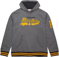 Mitchell & Ness Men's Pittsburgh Pirates Grey Sunwash Pullover Hoodie