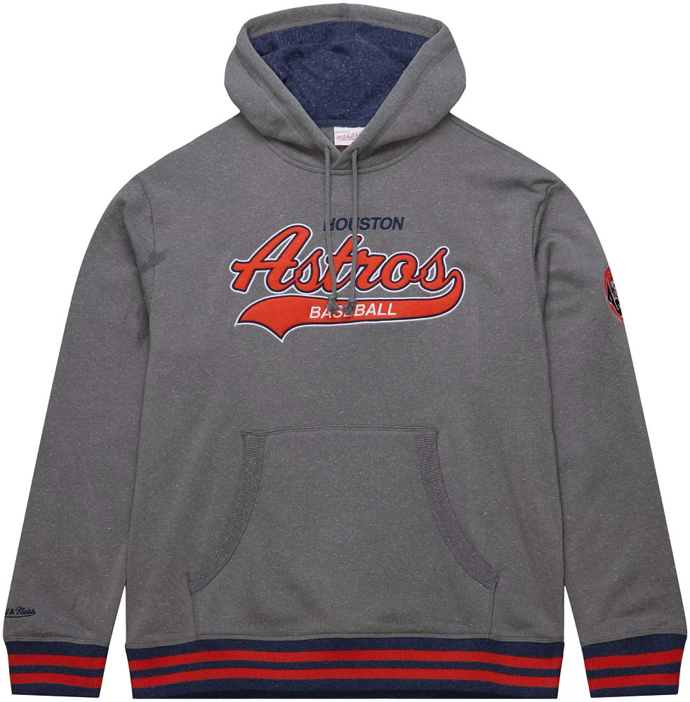 Mitchell & Ness Men's Houston Astros Grey Sunwash Pullover Hoodie