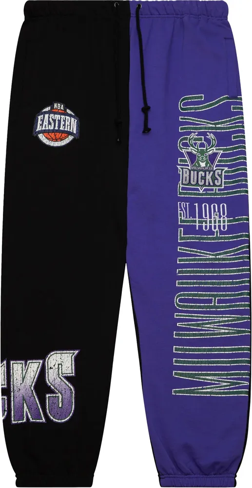 Mitchell and Ness Men's Milwaukee Bucks Team OG Pants