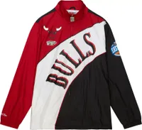 Mitchell and Ness Men's Chicago Bulls White Arch Windbreaker