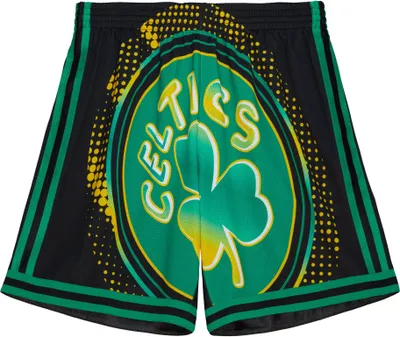 Mitchell and Ness Adult Boston Celtics Big Face Shorts