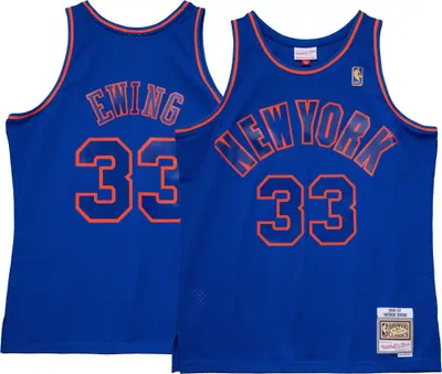 Mitchell and Ness Men's New York Knicks 1996 Patrick Ewing  #33 Swingman Jersey