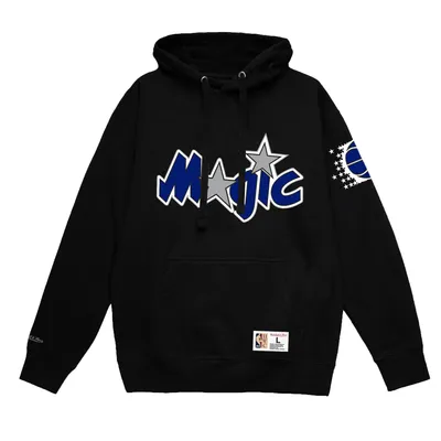 Mitchell and Ness Men's Orlando Magic Black All In Hoodie