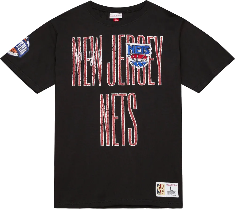 Mitchell and Ness Men's Brooklyn Nets Team OG T-Shirt