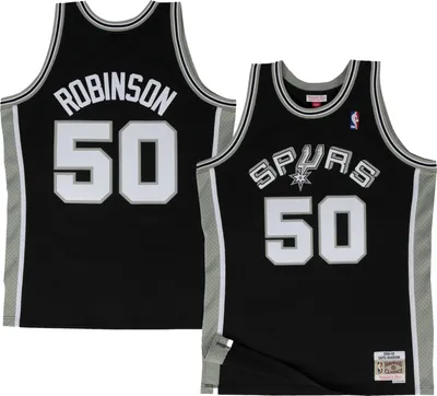 Mitchell and Ness Men's San Antonio Spurs David Robinson #50 Swingman Jersey