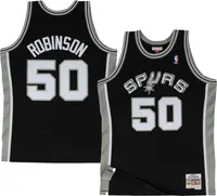 Mitchell and Ness Men's San Antonio Spurs David Robinson #50 Swingman Jersey