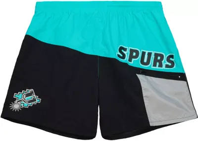 Mitchell and Ness Adult San Antonio Spurs Utility Shorts