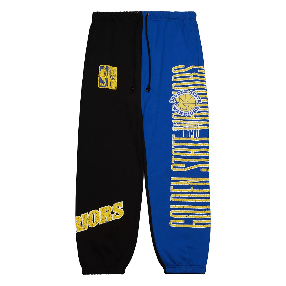 Mitchell and Ness Men's Golden State Warriors Team OG Pants