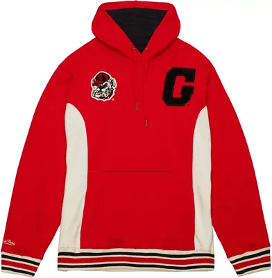 Mitchell & Ness Men's Georgia Bulldogs Scarlet Legacy Terry Pullover Hoodie