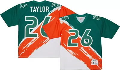 Mitchell & Ness Men's Miami Hurricanes Sean Taylor #26 Paintbrush Pullover Jersey