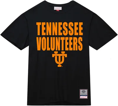 Mitchell & Ness Men's Tennessee Volunteers Black Legendary Slub T-Shirt