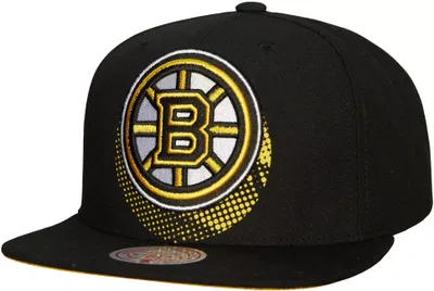 Mitchell & Ness Boston Bruins Big Face Snapback Hat