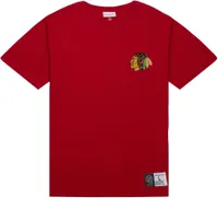 Mitchell & Ness Chicago Blackhawks Pocket Red T-Shirt