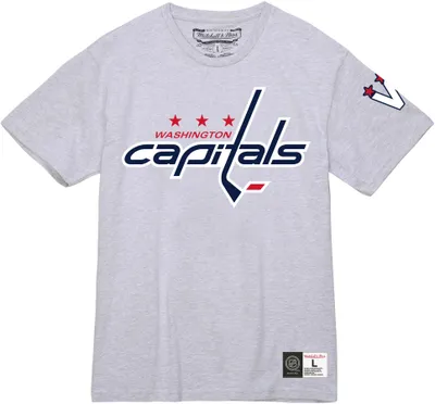 Mitchell & Ness Washington Capitals All Current Grey T-Shirt