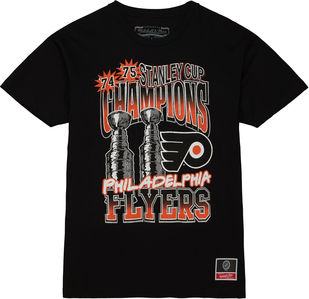 Mitchell & Ness Philadelphia Flyers Cup Chase Black T-Shirt