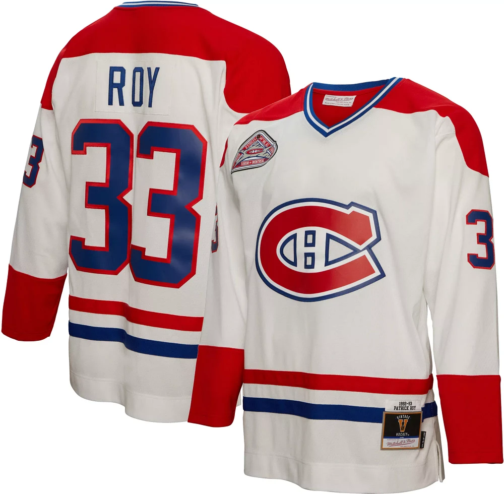 Mitchell & Ness Montreal Canadiens Patrick Roy #33 '92 Blue Line Jersey