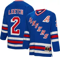 Mitchell & Ness New York Rangers Brian Leetch #2 '93 Blue Line Jersey