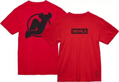 Mitchell & Ness New Jersey Devils Penalty Box Red T-Shirt