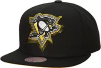 Mitchell & Ness Pittsburgh Penguins Big Face Snapback Hat