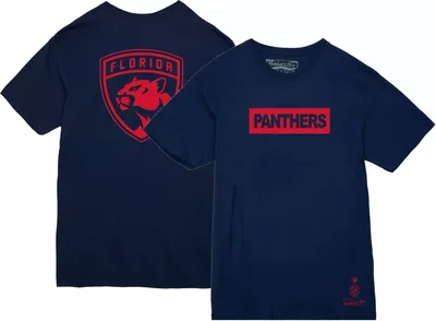 Mitchell & Ness Florida Panthers Penalty Box Navy T-Shirt