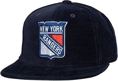 Mitchell & Ness Adult New York Rangers Vintage Side Patch Snapback Hat