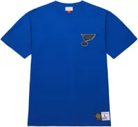 Mitchell & Ness St. Louis Blues Pocket Blue T-Shirt