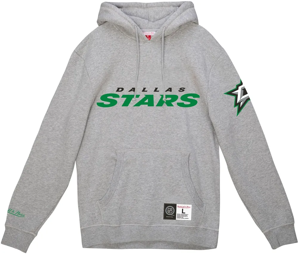 Mitchell & Ness Dallas Stars All Current Grey Pullover Hoodie