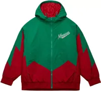 Mitchell & Ness Minnesota Wild Retro Red Windbreaker Jacket