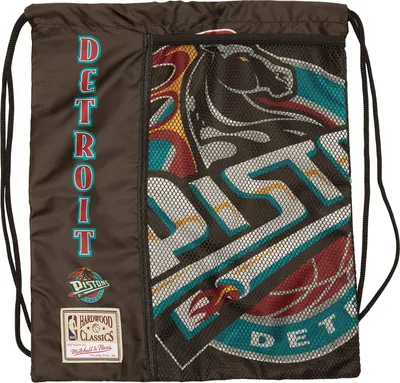 Mitchell and Ness Detroit Pistons Cinch Bag