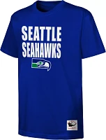 Mitchell & Ness Youth Seattle Seahawks Legendary Royal T-Shirt