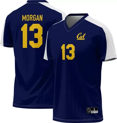 Prosphere Men's Cal Golden Bears #13 Blue Alex Morgan Replica Soccer Jersey