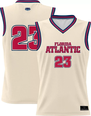 Prosphere Men's Florida Atlantic Owls #23 White Full Sublimated Home Basketball Jersey
