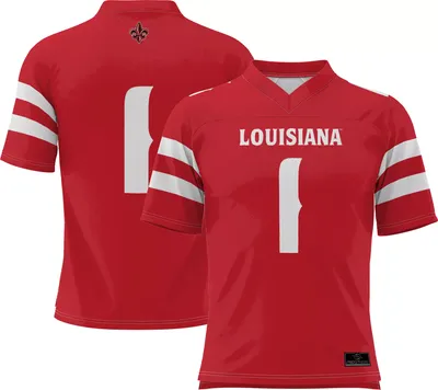 ProSphere Men's Louisiana-Lafayette Ragin' Cajuns #1 Red Full Sublimated Football Jersey