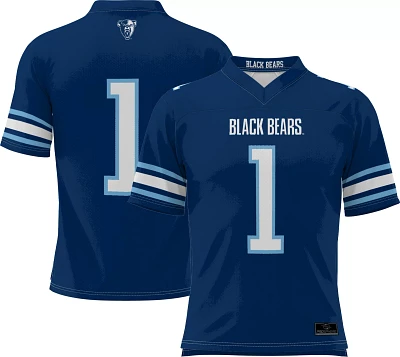 ProSphere Men's Maine Black Bears #1 Navy Full Sublimated Football Jersey