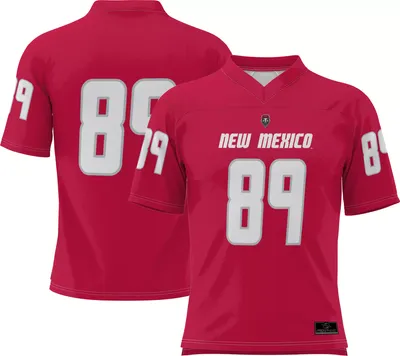 ProSphere Men's New Mexico Lobos #89 Cherry Full Sublimated Football Jersey