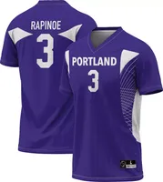 Prosphere Men's Portland Pirates #3 Purple Megan Rapinoe Replica Soccer Jersey