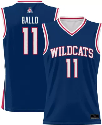 Prosphere Men's Arizona Wildcats #11 Navy Oumar Ballo Full Sublimated Basketball Jersey