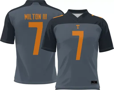 ProSphere Men's Tennessee Volunteers Joe Milton #7 Grey Replica Football Jersey