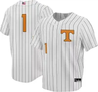 ProSphere Men's Tennessee Volunteers #1 White Pinstripe Baseball Jersey