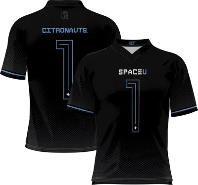 Prosphere Youth UCF Knights #1 Black SpaceU Citronauts Full-Sublimated Football Jersey