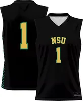 ProSphere Youth Norfolk State Spartans #1 Black Alternate Full Sublimated Basketball Jersey