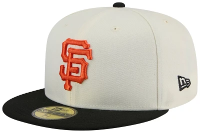 New Era Adult San Francisco Giants Orange Evergreen 59Fifty Fitted Hat