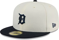 New Era Adult Detroit Tigers Navy Evergreen 59Fifty Fitted Hat